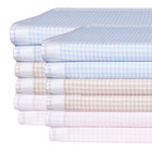 12 Taschentücher 100% Baumwolle Stoff Tuch Stofftaschentücher Set Damen Herren
