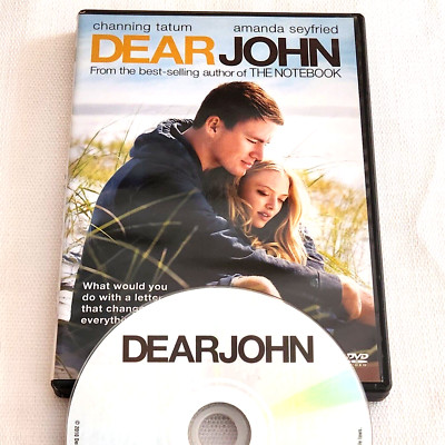 Dear John DVD Widescreen Movie Film Channing Tatum Amanda Seyfried, BUY 2 GET 1