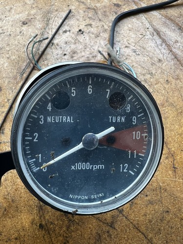 Gauges instruments speedometer tachometer CB200 cb 200 twin Honda #JJ3 - Picture 3 of 9