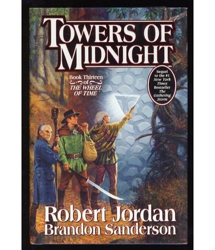 Signed Robert Jordan Towers of Midnight Fantasy The Wheel of Time 1st Edition - Picture 1 of 2