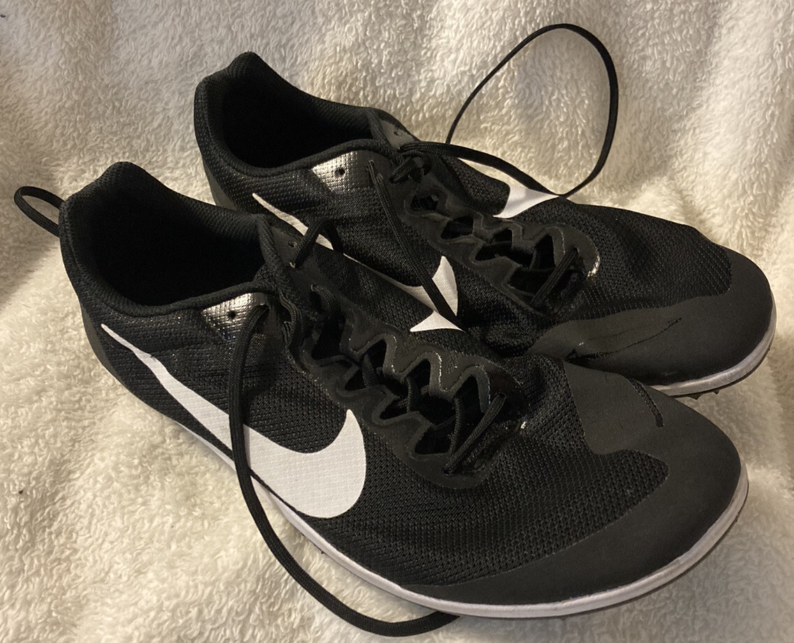 Nike Zoom Rival D Shoe Mens 12 Distance Track Spikes Black  display picture 2