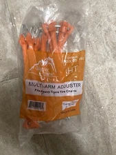 Glacier Multi-Arm Tire Chain Tensioners for 19" to 24-1/2" Rims -Rubber - 1 Pair