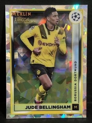 2022-23 Topps Chrome Merlin UCL Dortmund Jude Bellingham Atomic