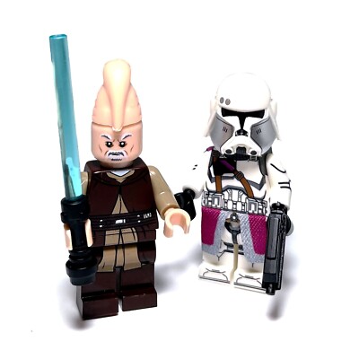Ki-Adi-Mundi Commander Bacara Nova Corps Star Wars Revenge of Sith Lego Figures