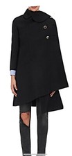 Balenciaga Women  s wool buttoned coat