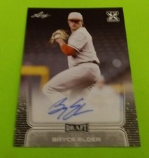 2020 Bryce Elder Leaf ROOKIE AUTOGRAPH Card #BA-BE1 MINT RC Atlanta Braves AUTO