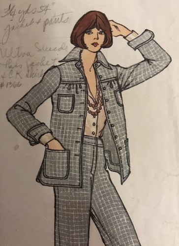 Vogue 2892 Vintage 70s Sewing Pattern by Chuck Howard Jacket Pants Size: 10 - Picture 5 of 11