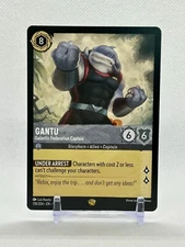 GANTU - Galactic Federation Captain Legendary 178/204 EN 1 Lorcana FIRST CHAPTER