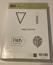 Stampin' Up RETIRED SET Party This Way