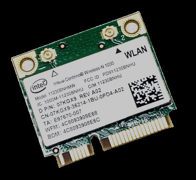 Wi-Fi WLAN WIRELESS CARD NETZWERKKARTE FÜR DELL MINI 07KGX9 11230BNHMW #D12
