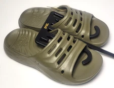 Teva Mens Apretrail Slide Dark Olive 14