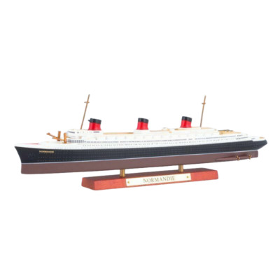 ATLAS 1/1250 Scale Normandy Cruise Ship Boat Model Alloy Finished Toy Collection
