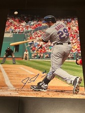 Ike Davis Signed Autographed 11x14 Photo Mets