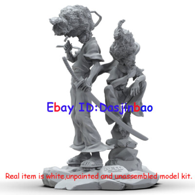 Afro Samurai 3D Print Model Kit Unpainted Unassembled GK 23cm Figure
