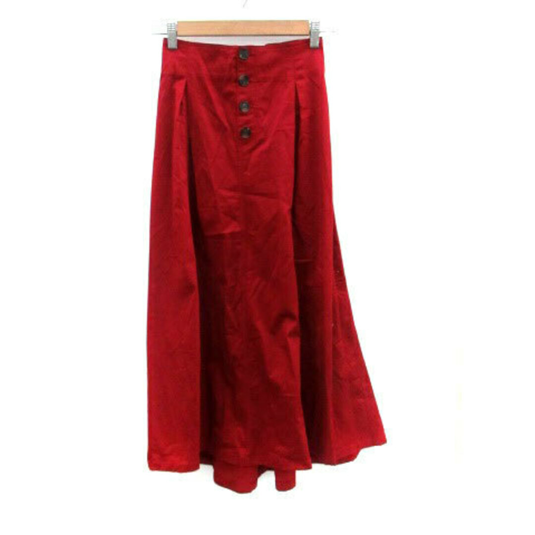 COCODEAL COCO DEAL FU SKIRT LONG MAXI LENGTH LACE UP 1 S RED COCODEAL COCO DEAL FU SKIRT LONG MAXI LENGTH LACE UP 1 S RED