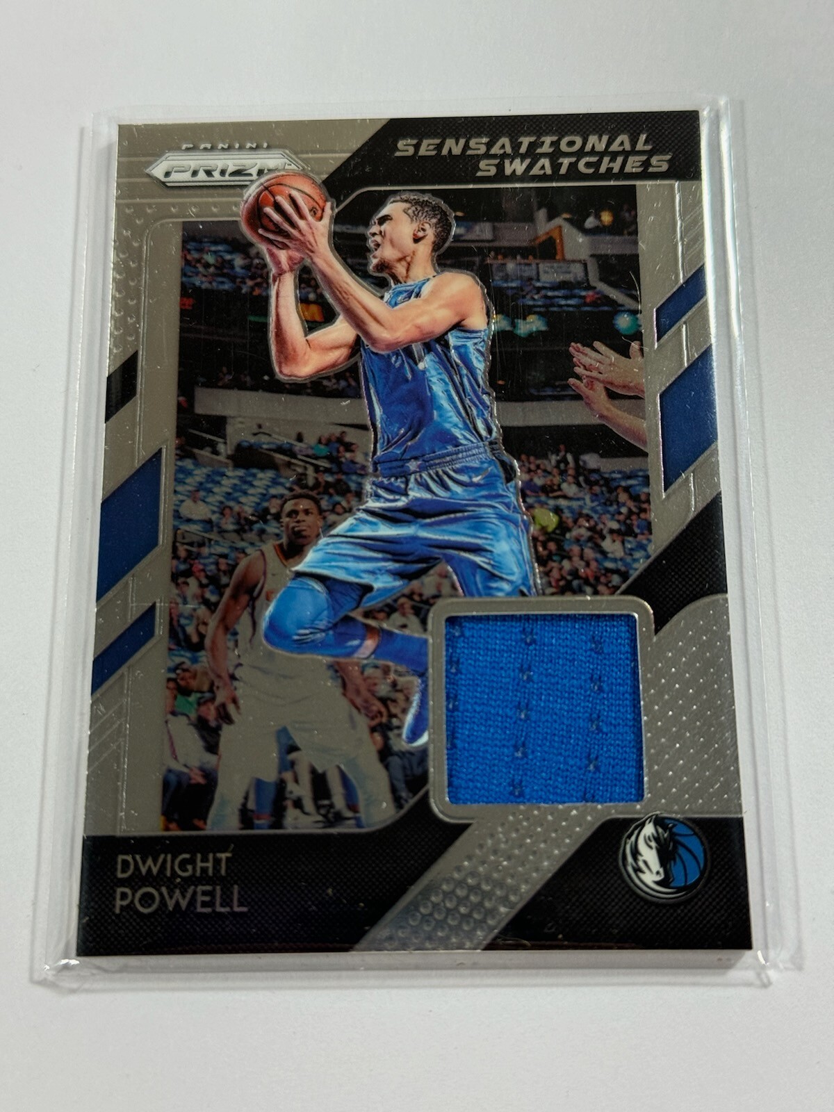2018-19 Panini Prizm Sensational Swatches #44 Dwight Powell MAVERICKS