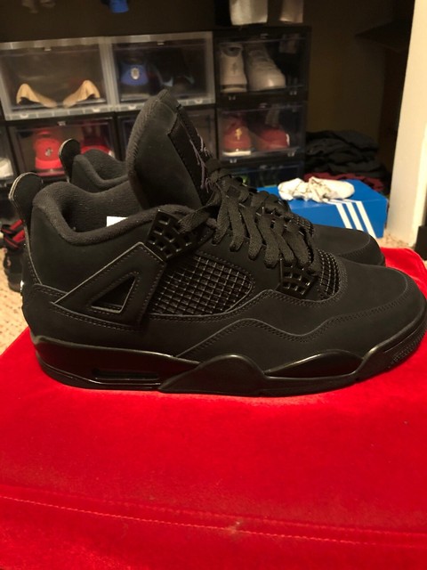 New DS Nike Air Jordan 4 Black Cat 2020 Size 8.5 | eBay