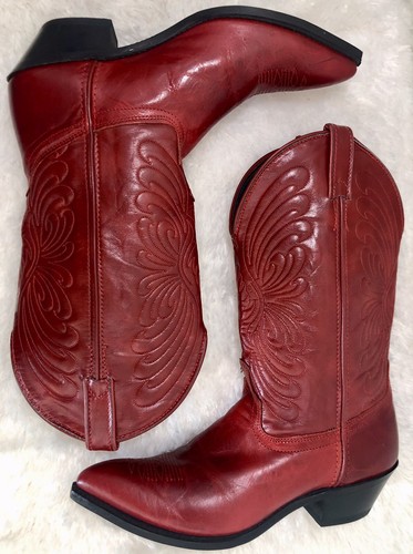 VTG WOMENS LAREDO RED WESTERN COWBOY 