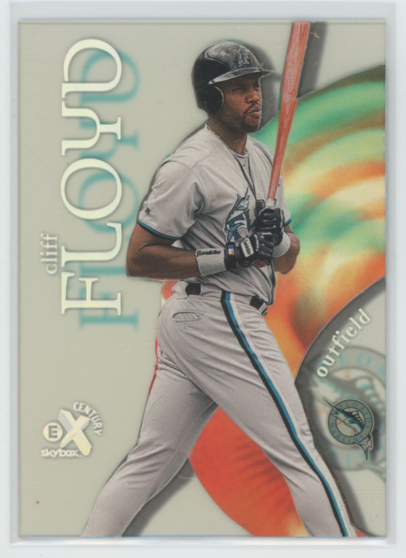 1999 SkyBox E-X Century Cliff Floyd Florida Marlins #76