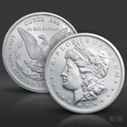 1 oz Morgan Silver Round .999 Fine Bullion 1 Troy Ounce