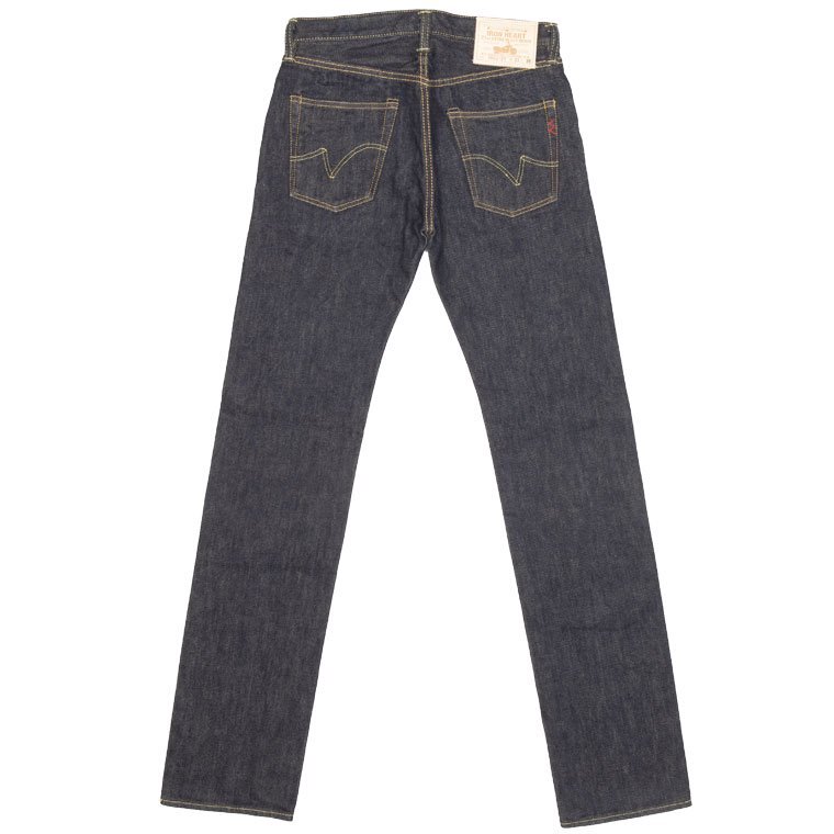 IRON HEART 666S-21 Size 31 32 33 34 21oz Selvedge Denim Slim