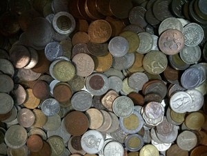 Huge-unsearch-foreign-coins-selling-by-kilo-2-2lbs-free-shipping-nationwide