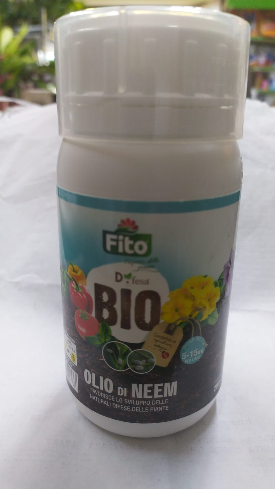 Fito Bio Olio di Neem liquido 200 ml