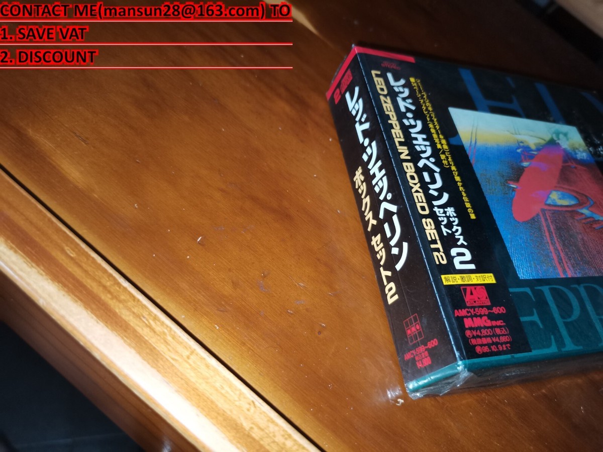 Led Zeppelin / Boxed Set2 JAPAN 2CDBOX Booklet AMCY-599/600 Led Zeppelin / Boxed Set2 JAPAN 2CDBOX Booklet AMCY-599/600