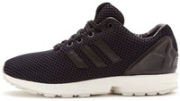 Adidas Originals Zx Flux Running Trainers In Black & White S79089 Adidas Originals Zx Flux Running Trainers In Black & White S79089