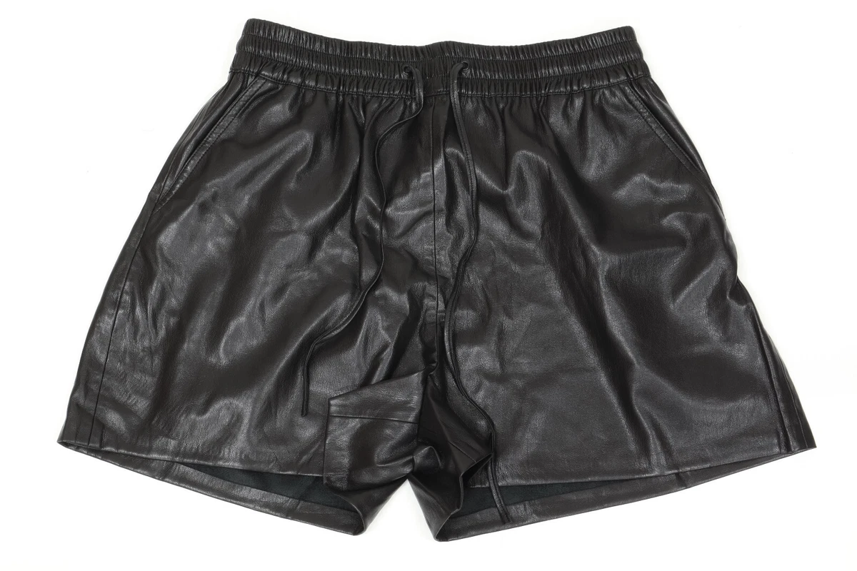 Leather shorts ebay cheap
