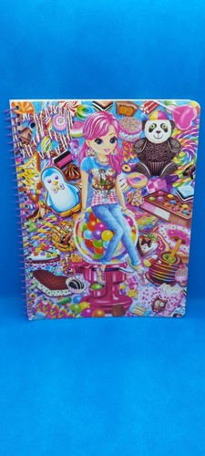 Lisa Frank Kirschsüßigkeiten Mädchen Spirale 1 Thema Notizbuch