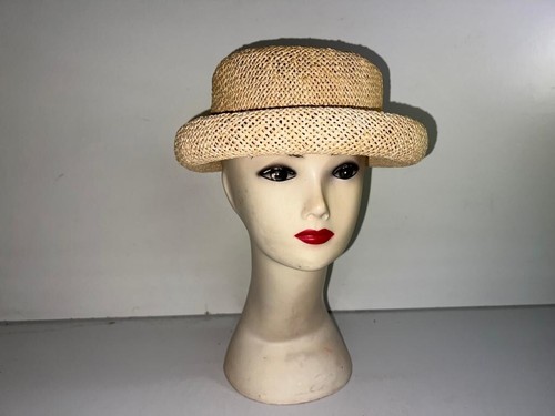 Topshop Women's Elegant Brown Summer Sun Flat Top Church Hat OLS-HT008