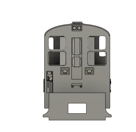 N Scale - Santa Fe SWBLW Beep Original Design Locomotive Shell - Picture 5 of 5