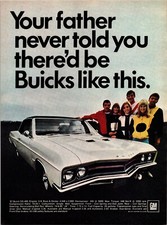 1967 Buick Gs 400 Original Vintage Advertisement Print Ad 67 Gs400
