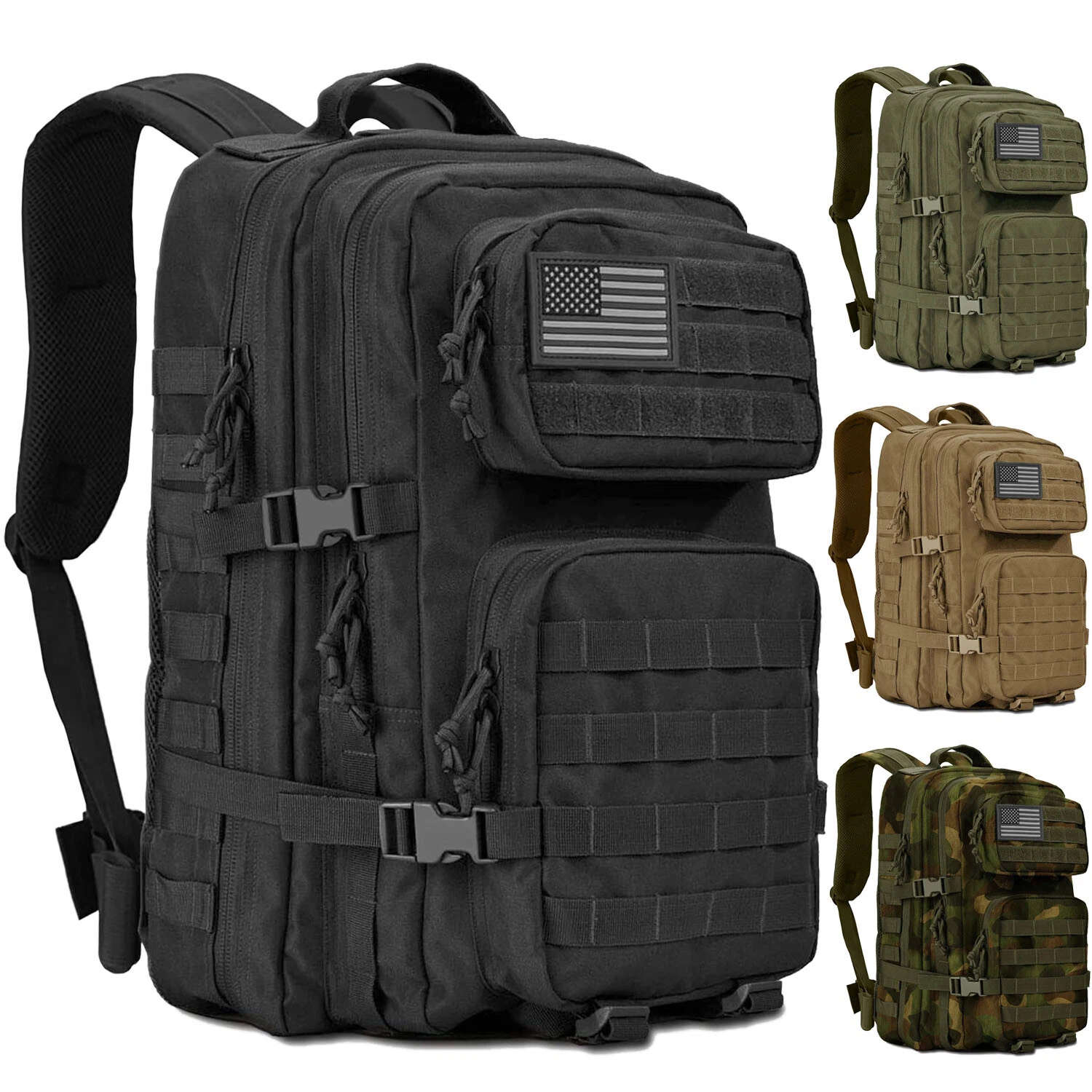 Tactical Backpack – Military Large Army Assault 3 Day Molle Bug Out Bag Rucksack
Opens in a new wind