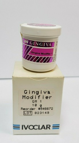 Lot x 5 ivoclar vivadent ceramic gingiva modifier GM 1 / GM 4 10GR Original - Picture 4 of 4