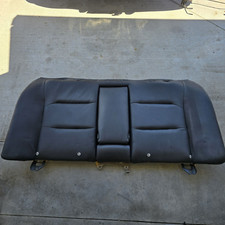 2003 Vw Jetta Sedan Rear Upper Seat Back Black Leather Oem
