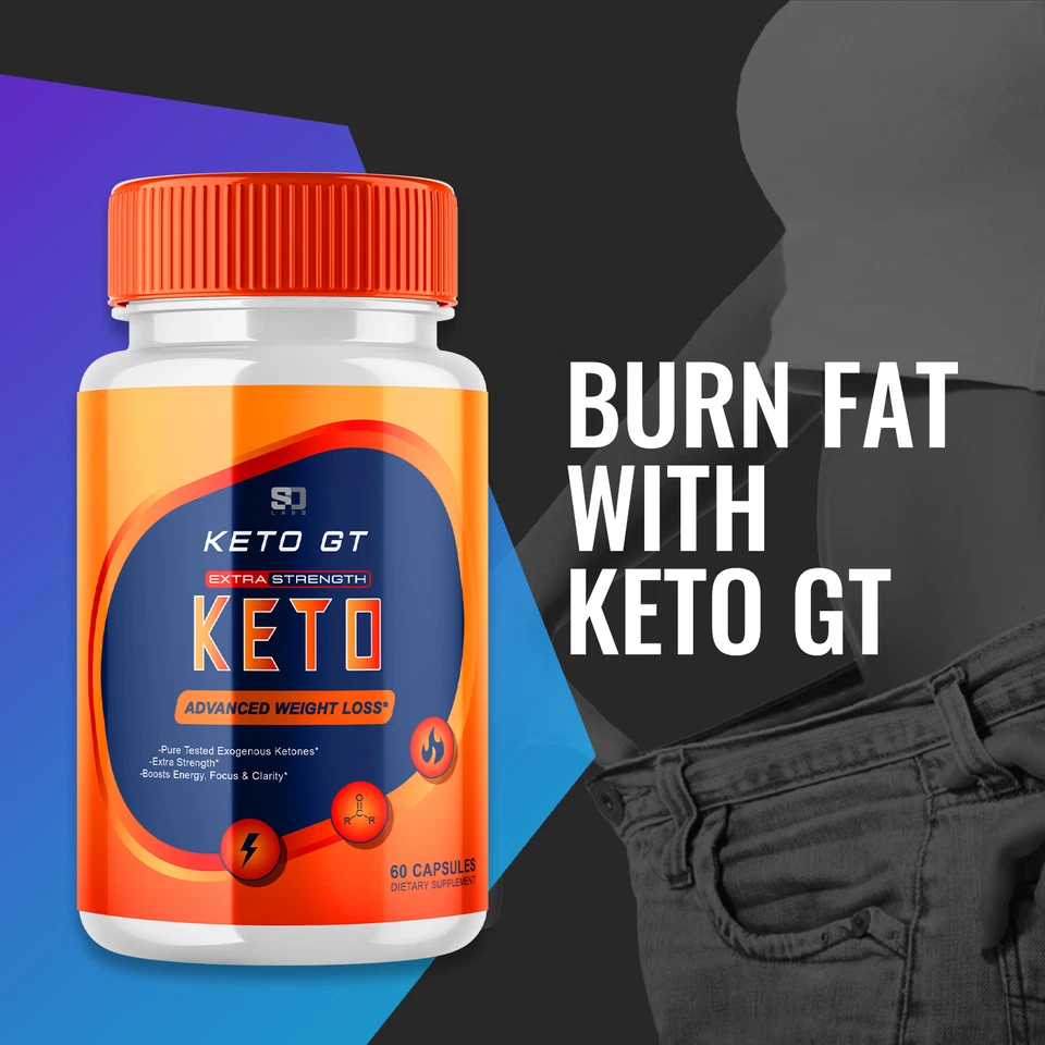(5 Pack) Keto GT, KetoGT Extra Strength Advanced Weight Loss Pill (300 Capsules) - Image 2 of 4