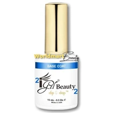 IGel Beauty Dip & Dap Liquid 0.5oz Nail Dipping Step Dip #2- Base Coat