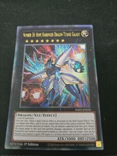 Number 38: Hope Harbinger Dragon Titanic Galaxy 1ST QCR RA02-EN036  Yu-Gi-Oh!