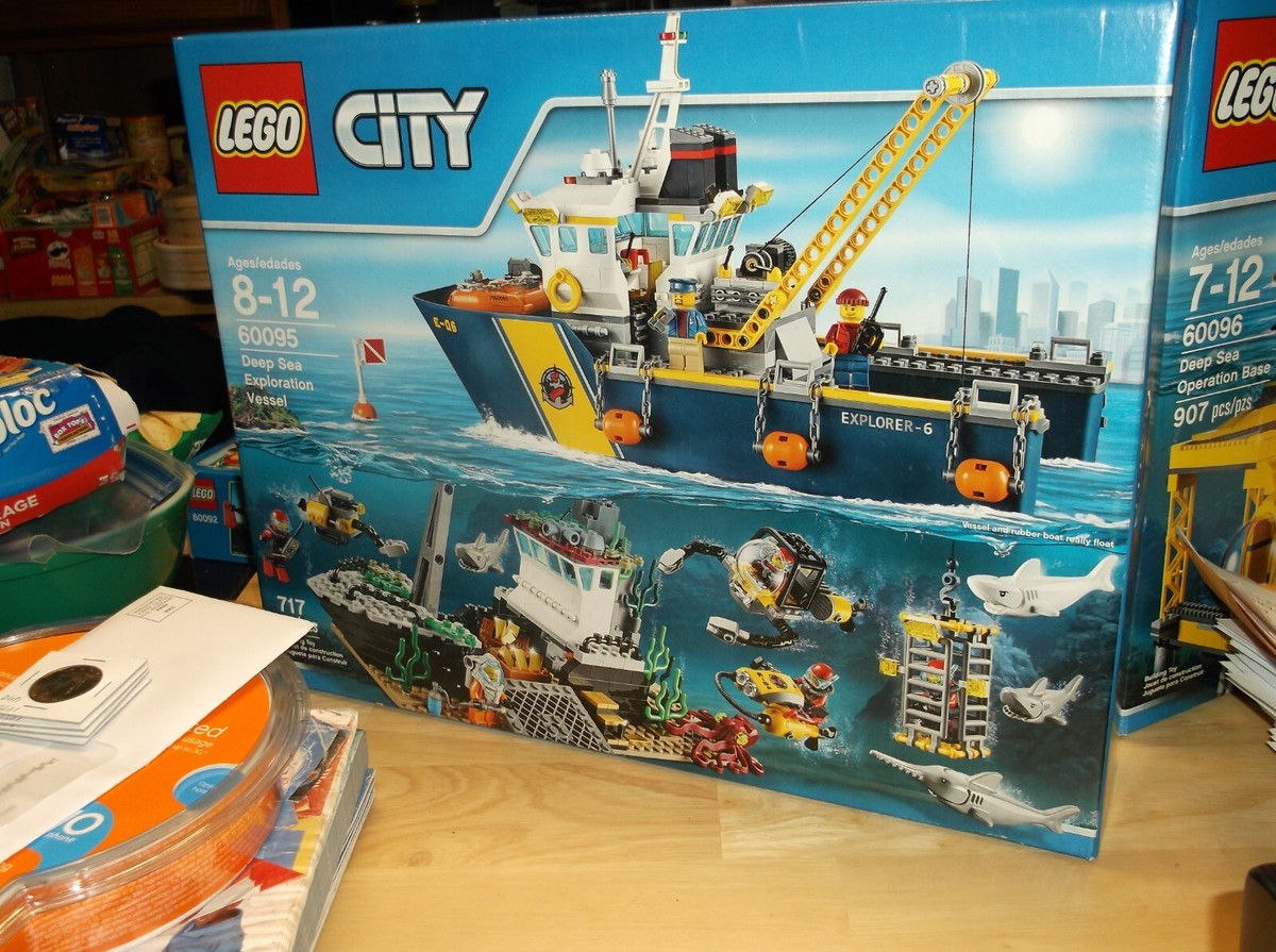 RARE LEGO CITY 60090 60091 60092 60093 60095 60096 Deep Sea