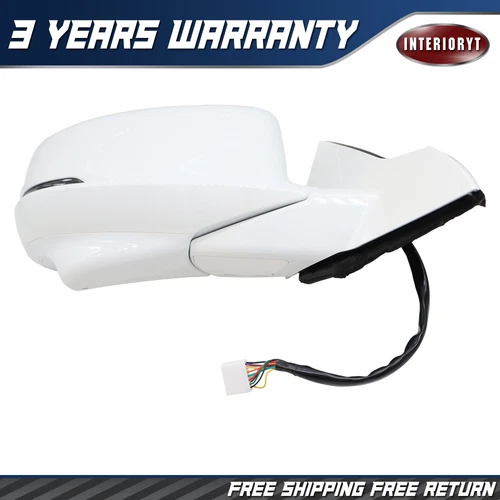 Right Passenger Side Mirror Camera Turn Signal Heated For Honda Accord 2013-2015