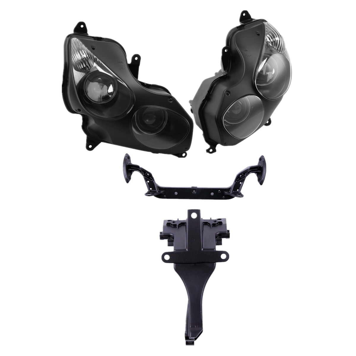Front Headlight Mirror Fairing Bracket Fit For Kawasaki