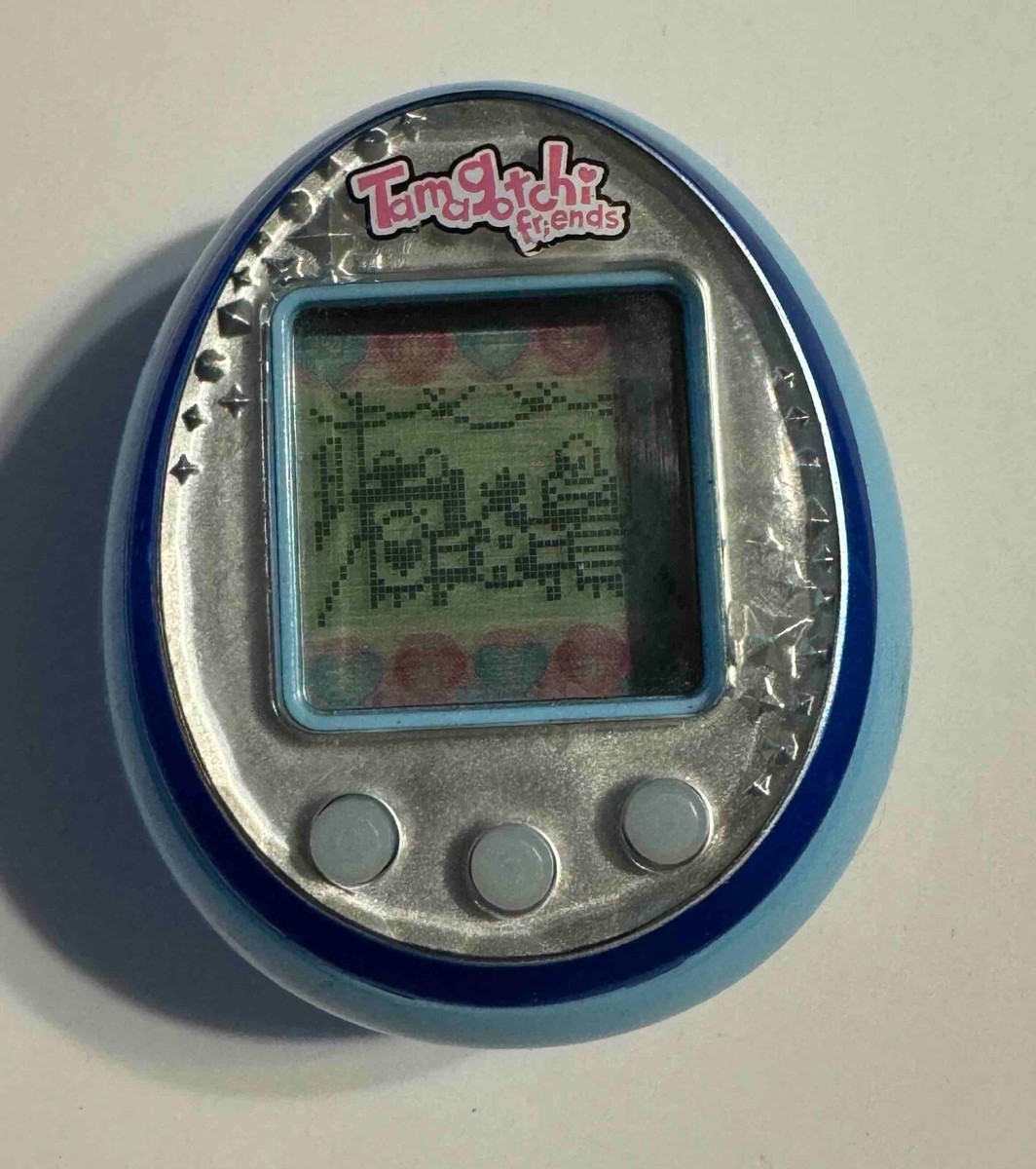 TAMAGOTCHI FRIENDS Silver Blue Stars Gem BANDAI WIZ B13 | eBay