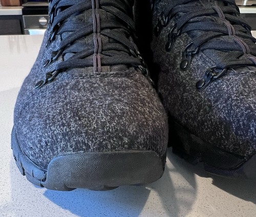 Danner Mountain 600 Enduroweave Black Gray Men's US 10.5 Mid Boots vibram - Picture 7 of 7