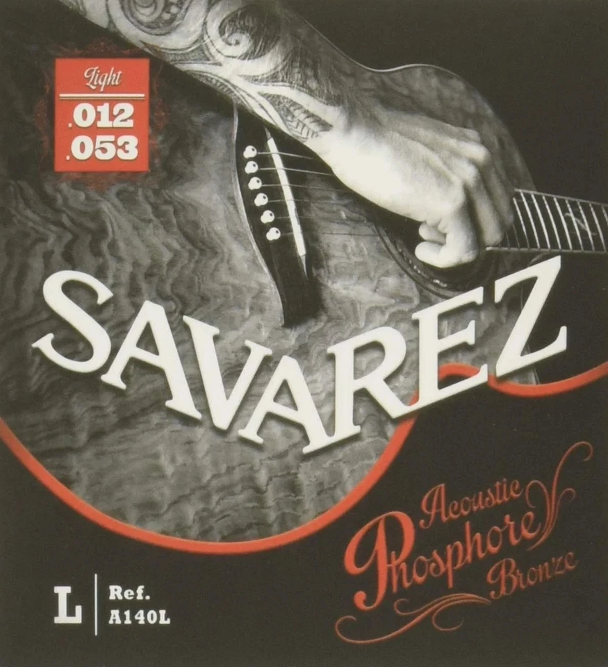 Cordes savarez A140L Jeu de cordes pour guitare acoustique phosphore bronze - Photo 1/1
