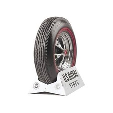 Set Of 4 Coker U.s. Royal Tires 6.95-14 Bias-ply Dual Redline 51390