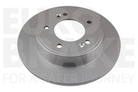2X Eurobrake Bremsscheibe Voll Ø262Mm FüR Hyundai Kona OS OSE OSI I30 GD