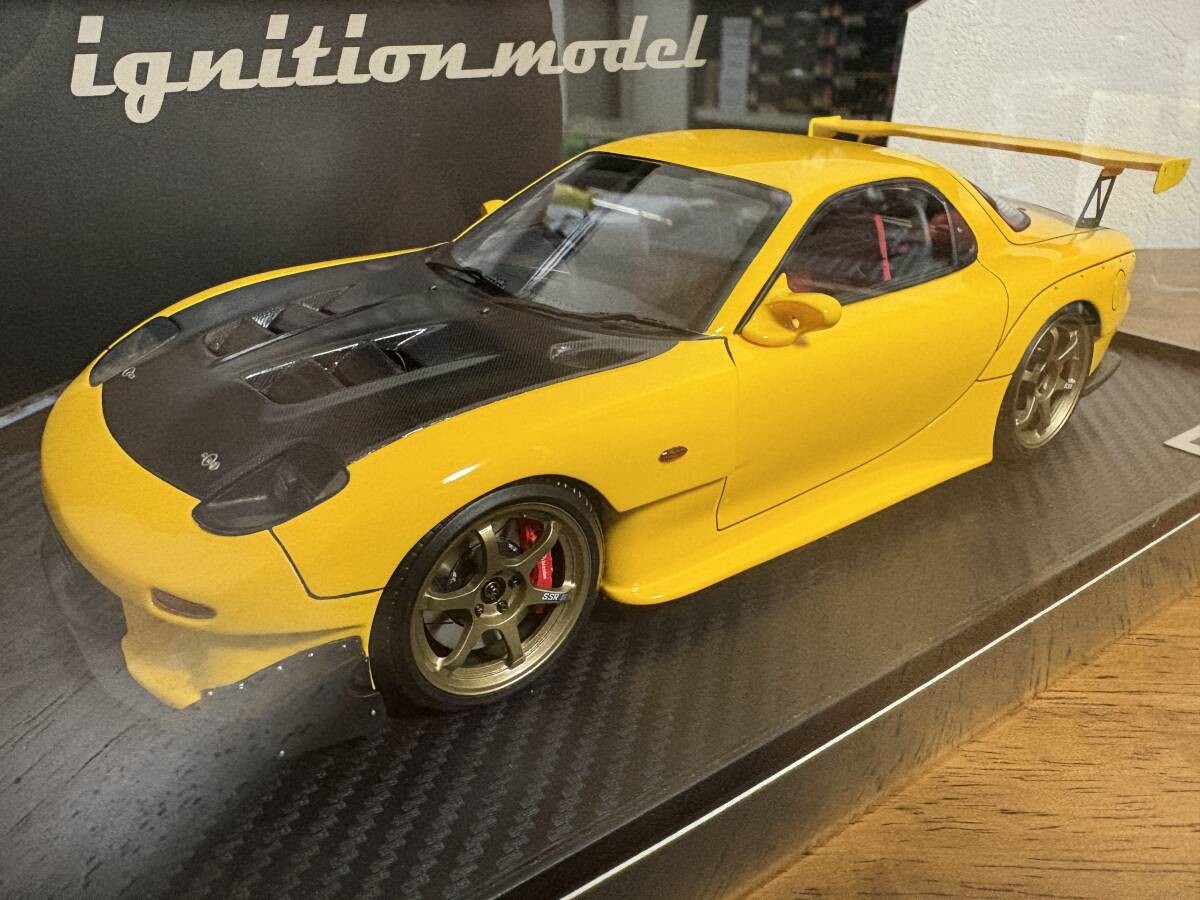 イグニッションモデル 1/18 頭文字D RX-7 FD3S LED light 本日昼12時ご予約スタート！1/18『頭文字D』高橋啓介の愛車「1