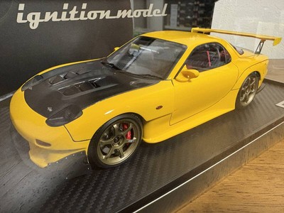 Ignition Model 1/18 Mazda Rx-7 Fd3S Yellow Takahashi Keisuke